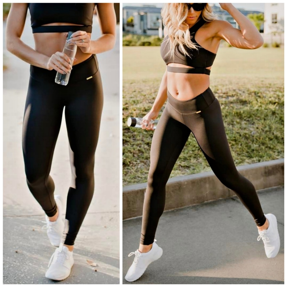 Cleo Harper • Black Havana Legging • SZ M